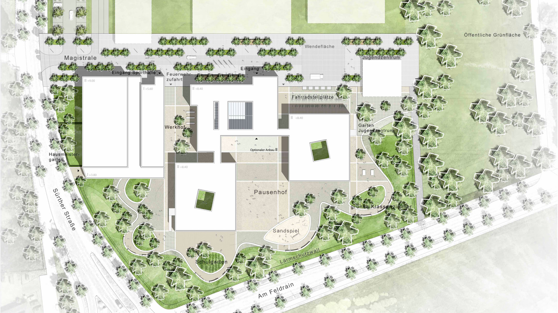 Grundschule mit Zweifachsporthalle, Sürther Feld