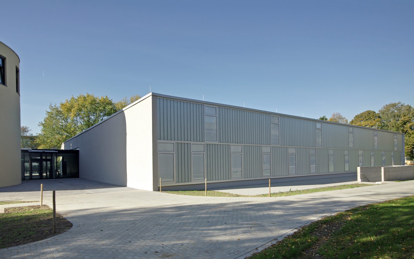 SCHULZENTRUM Mensa und Dreifeldhalle, Weberstraße (4)