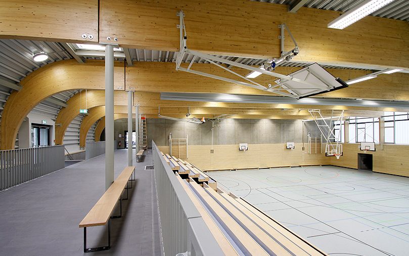 SCHULZENTRUM Mensa mit Dreifeldhalle, Weberstraße (2)